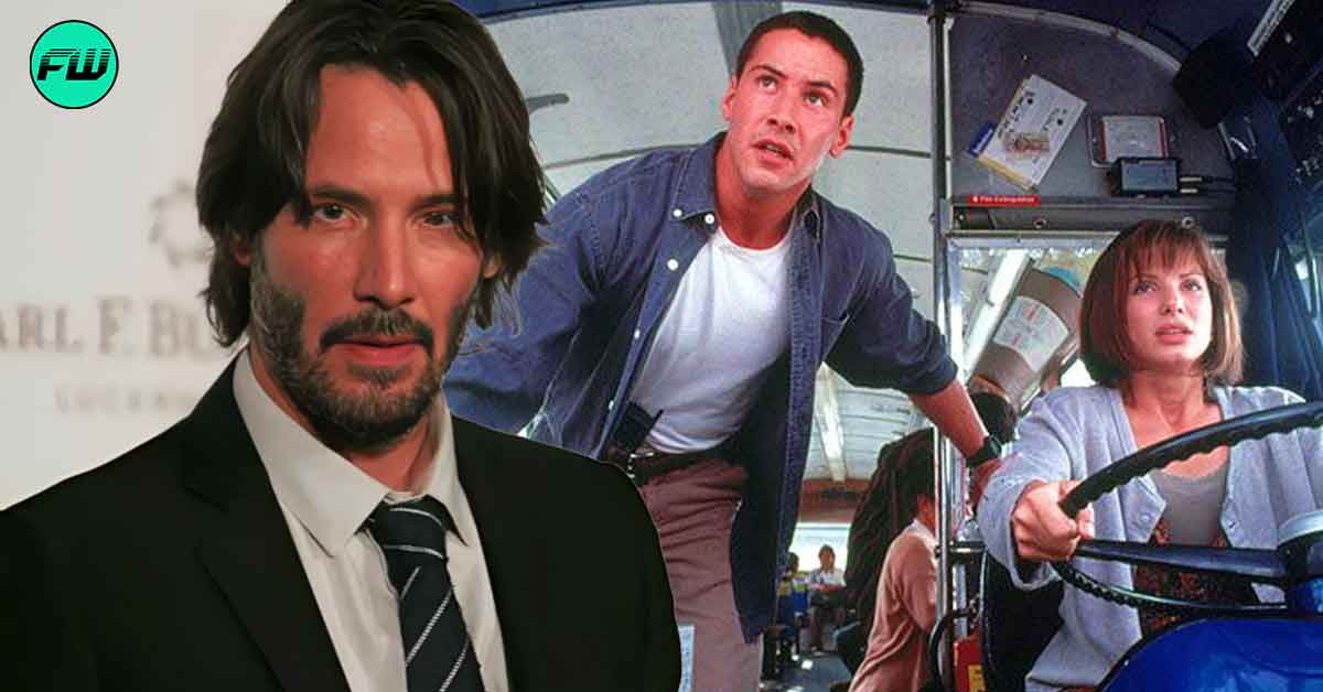 Keanu Reeves Had a Crush on Sandra Bullock But His Intense Scene With Another 'Speed' Co-star Became the Highlight of His Life