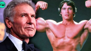 Harrison Ford Had to Fight 6 ft 2 in Muscle Mayhem Arnold Schwarzenegger to Play the Most Powerful Man on Earth in 1997 Movie