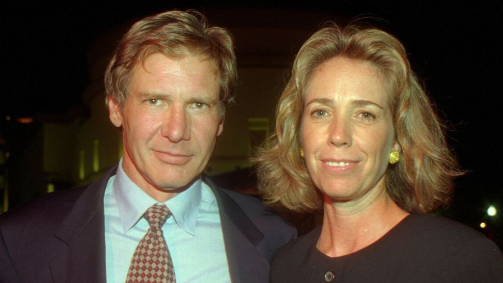 Harrison Ford with ex-wife, Melissa Mathison