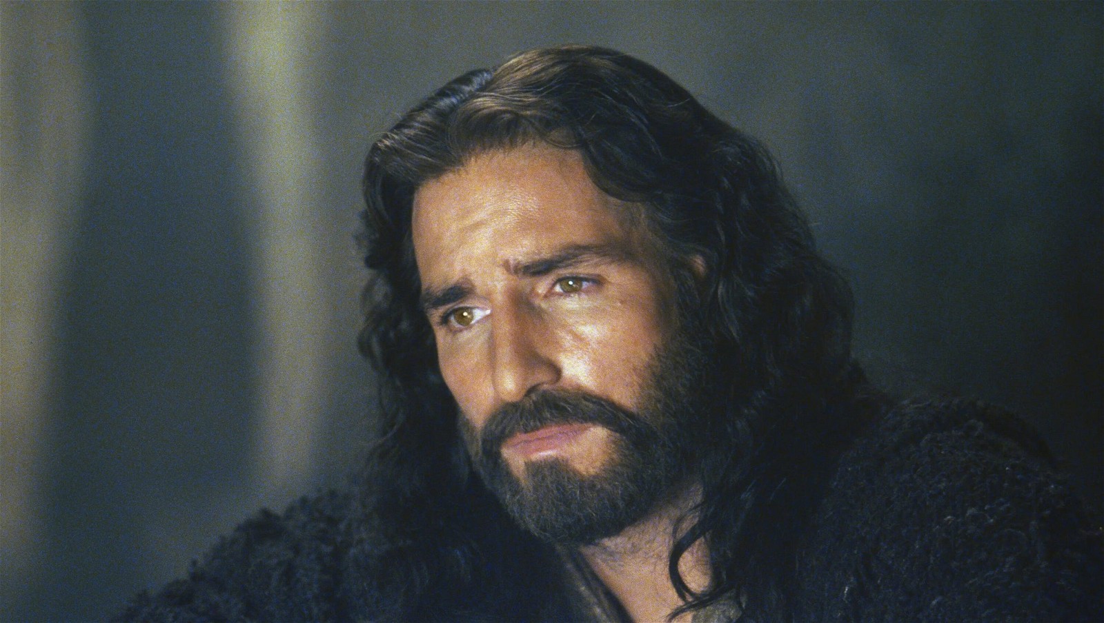 Jim Caviezel as Jesus in The Passion of the Christ (2004).