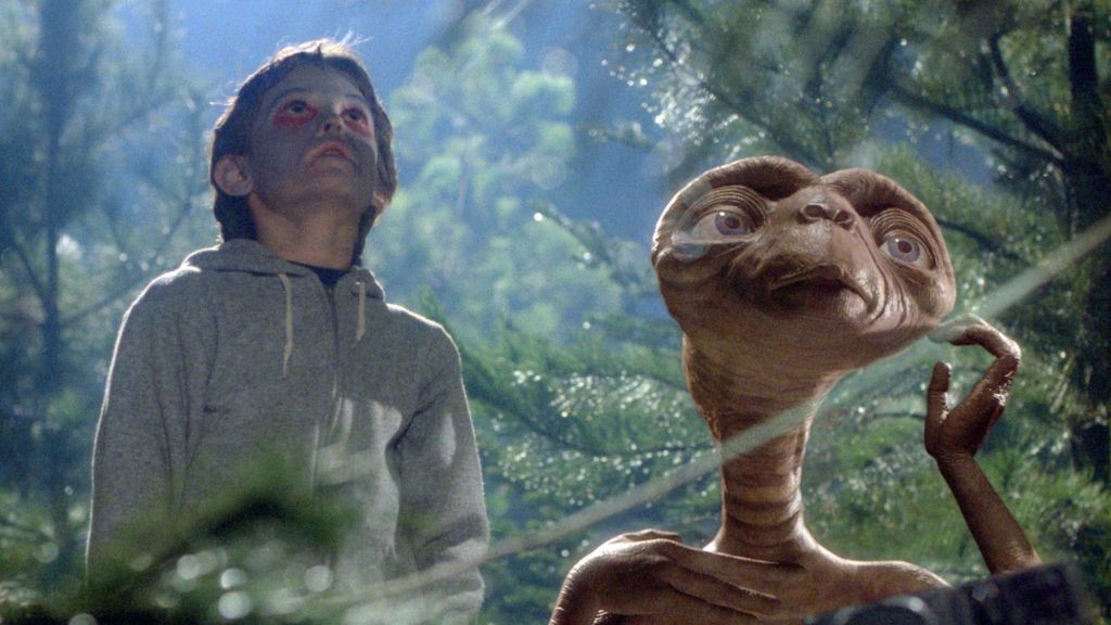 A Still from Steven Spielberg's E.T.