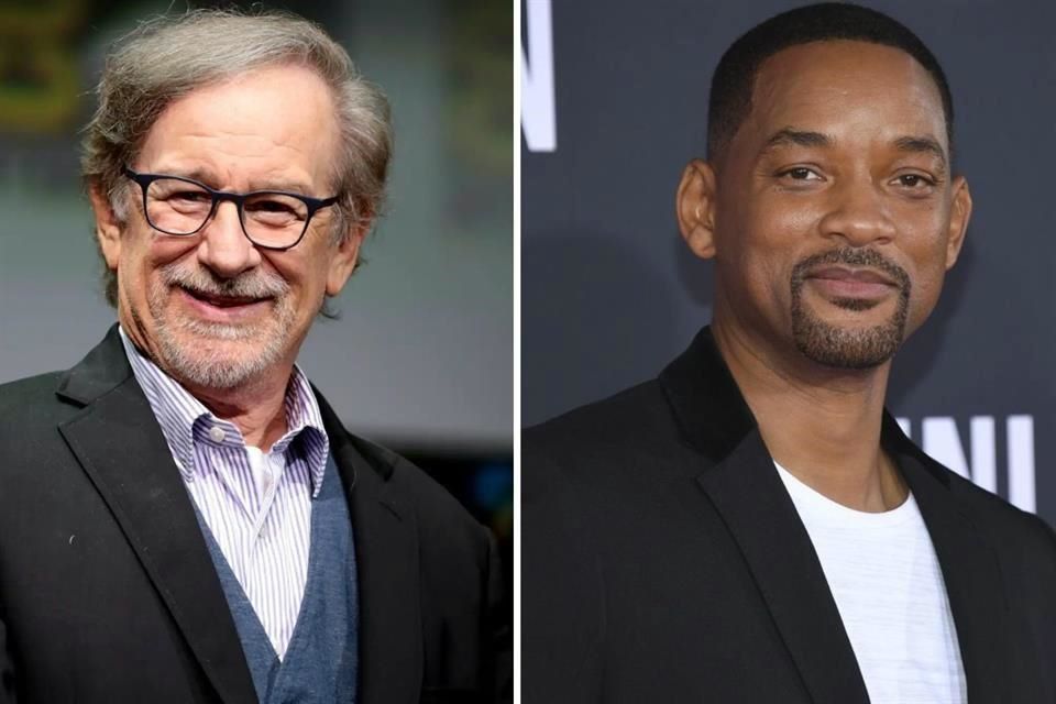 Steven Spielberg and Will Smith 