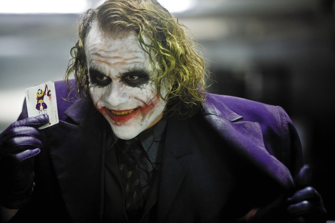 Heath Ledger as Joker in Batman Begins (2008)