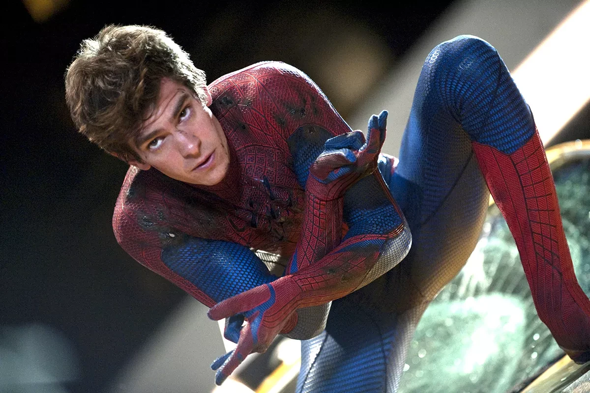Andrew Garfield as Spider-Man