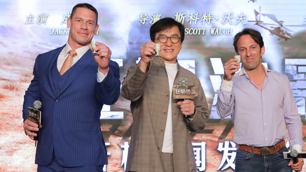 John Cena, Jackie Chan, and Scott Waugh