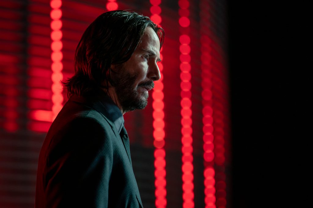 A still of Keanu Reeves from John Wick 4