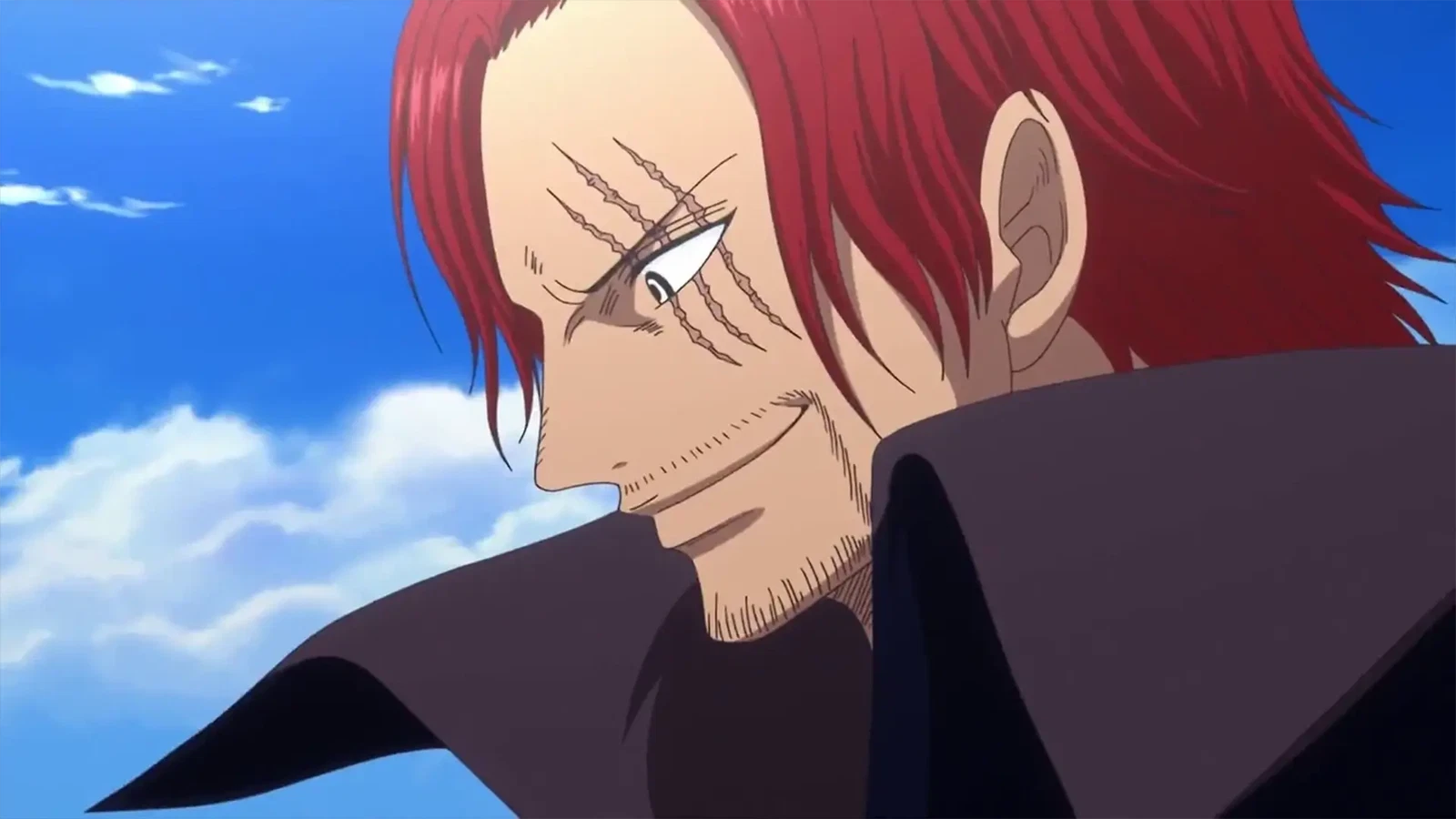 Shanks' Reaction to Seeing Luffy's Gear 5 Sun God Transformation - One Piece  