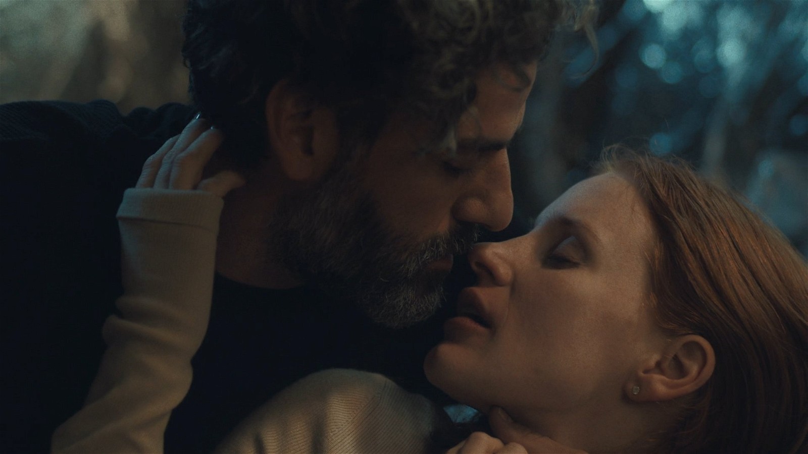 Chastain and Oscar Issac in Scenes from a Marriage