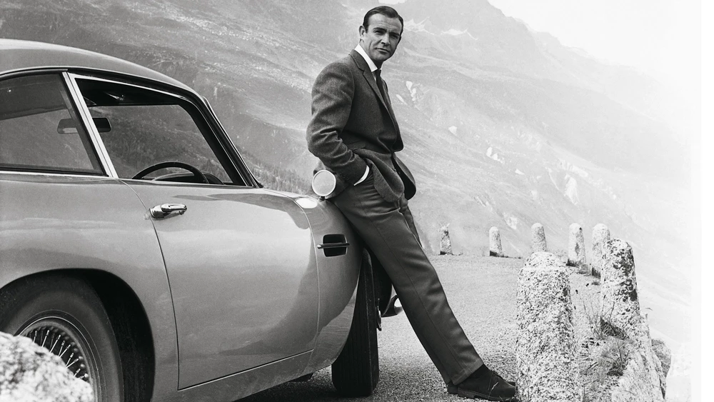 Sean Connery as James Bond from the past.