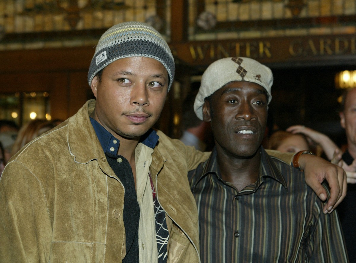 Terrence Howard and Don Cheadle