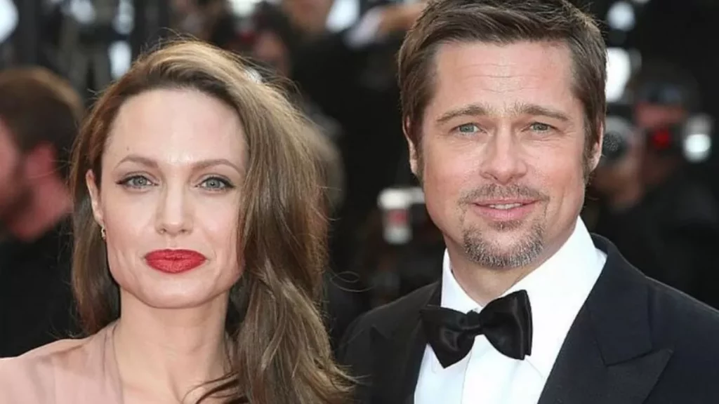 Angelina Jolie and Brad Pitt