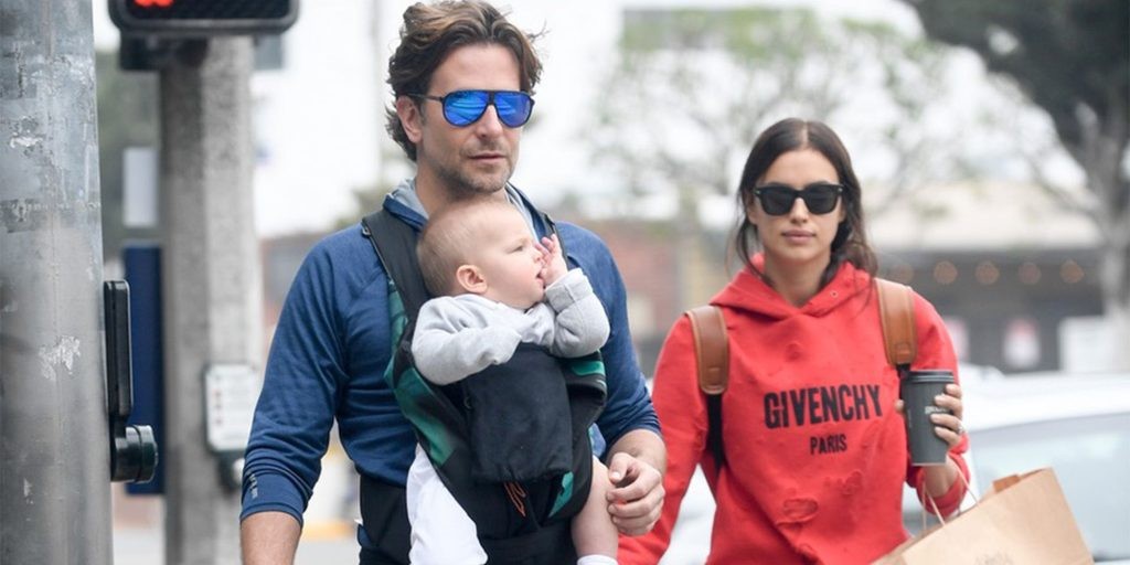 Bradley Cooper with ex-wife Irina Shayk and daughter Lea