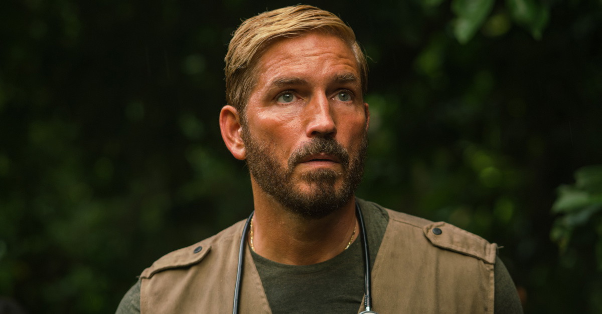 Jim Caviezel in Sound of Freedom (2023).