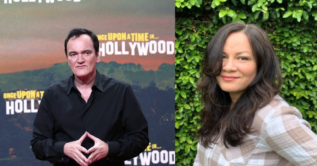 Bruce Lee's daughter Shannon Lee and Quentin Tarantino