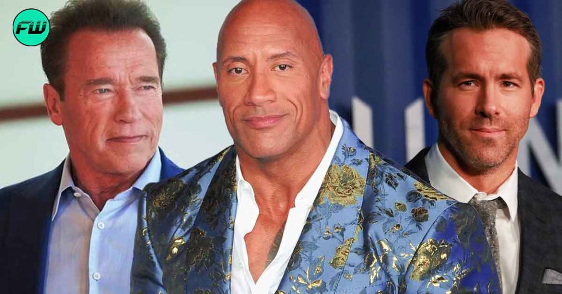 Dwayne Johnson, Arnold Schwarzenegger, Ryan Reynolds and 12 More ...