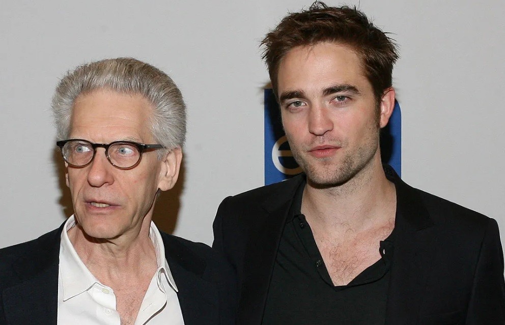 David Cronenberg and Robert Pattinson