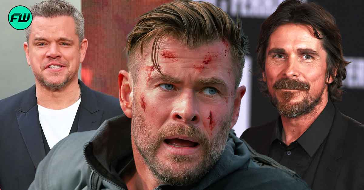 Before Chris Hemsworth's Extraction 2, Matt Damon Set Himself on Fire for $225M Christian Bale Movie