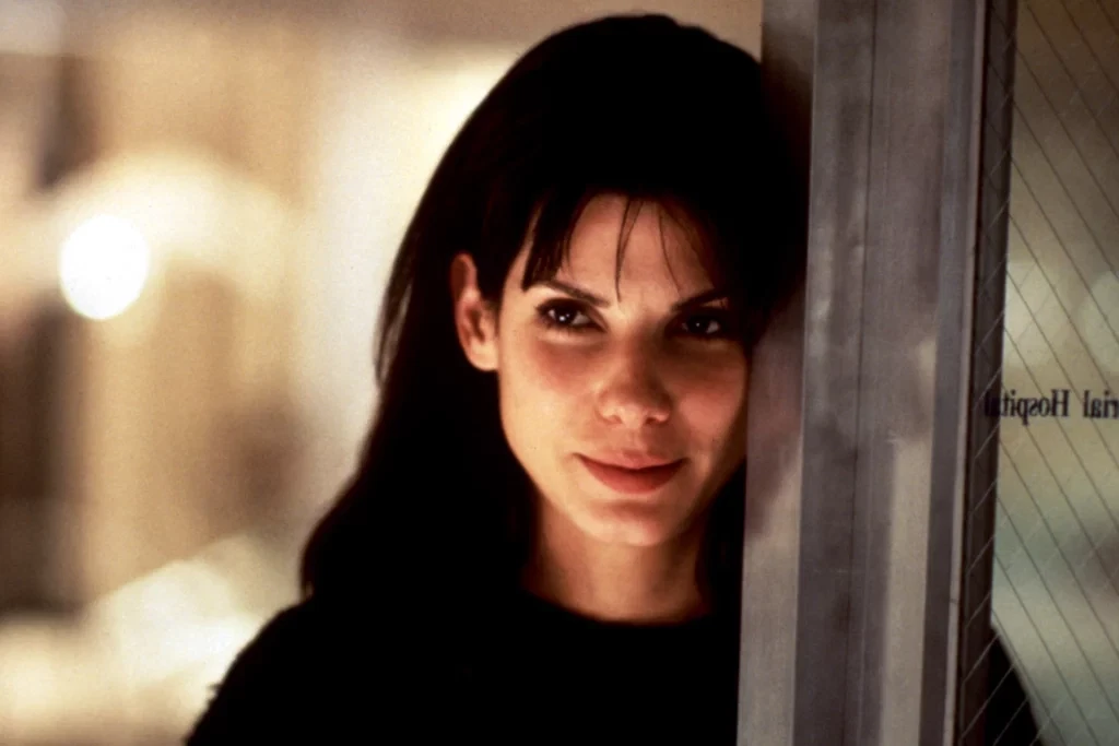 Sandra Bullock in a still from While You Were Sleeping (1995)