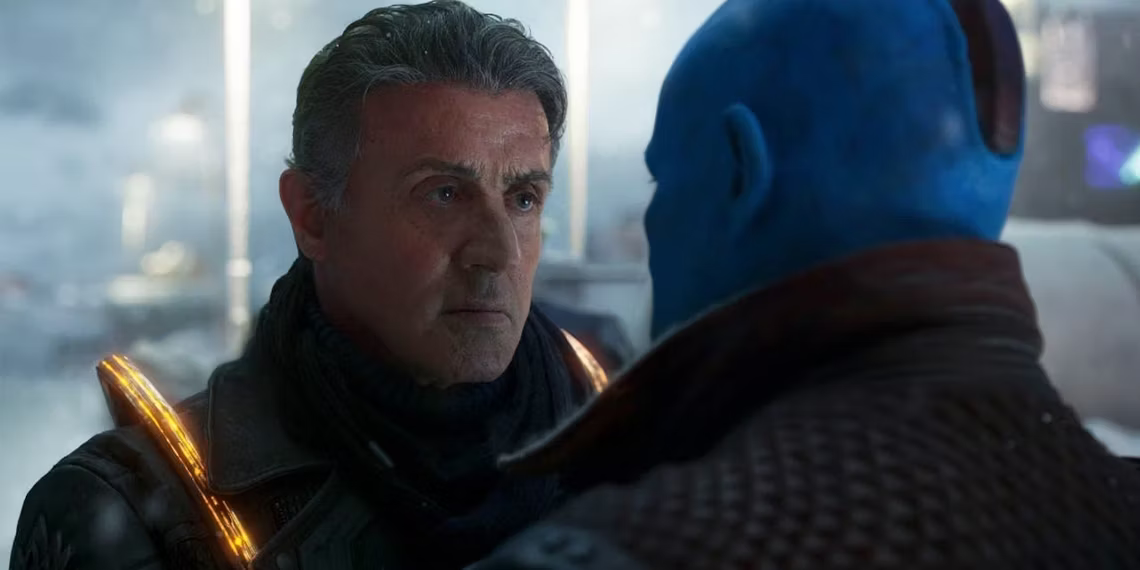 Sylvester Stallone as Stakar Ogord in Guardians of the Galaxy Vol. 2
