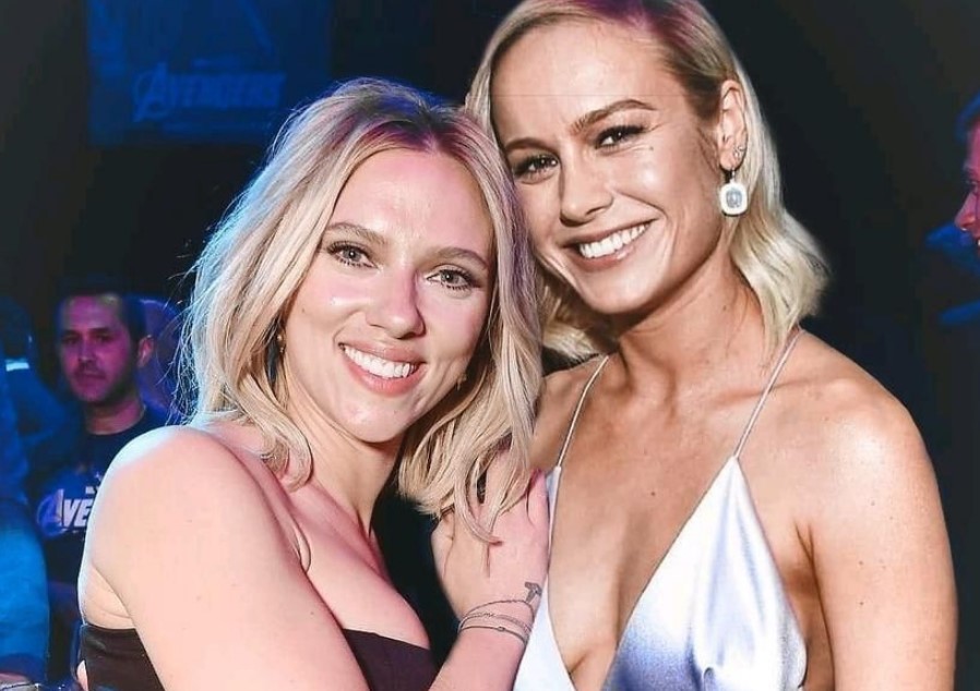 Scarlett Johannson and Brie Larson 