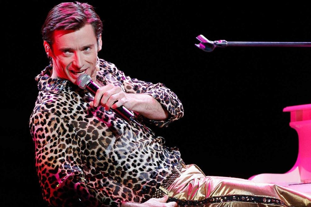 Hugh Jackman as Peter Allen in a still from his jukebox musical, The Boy From Oz