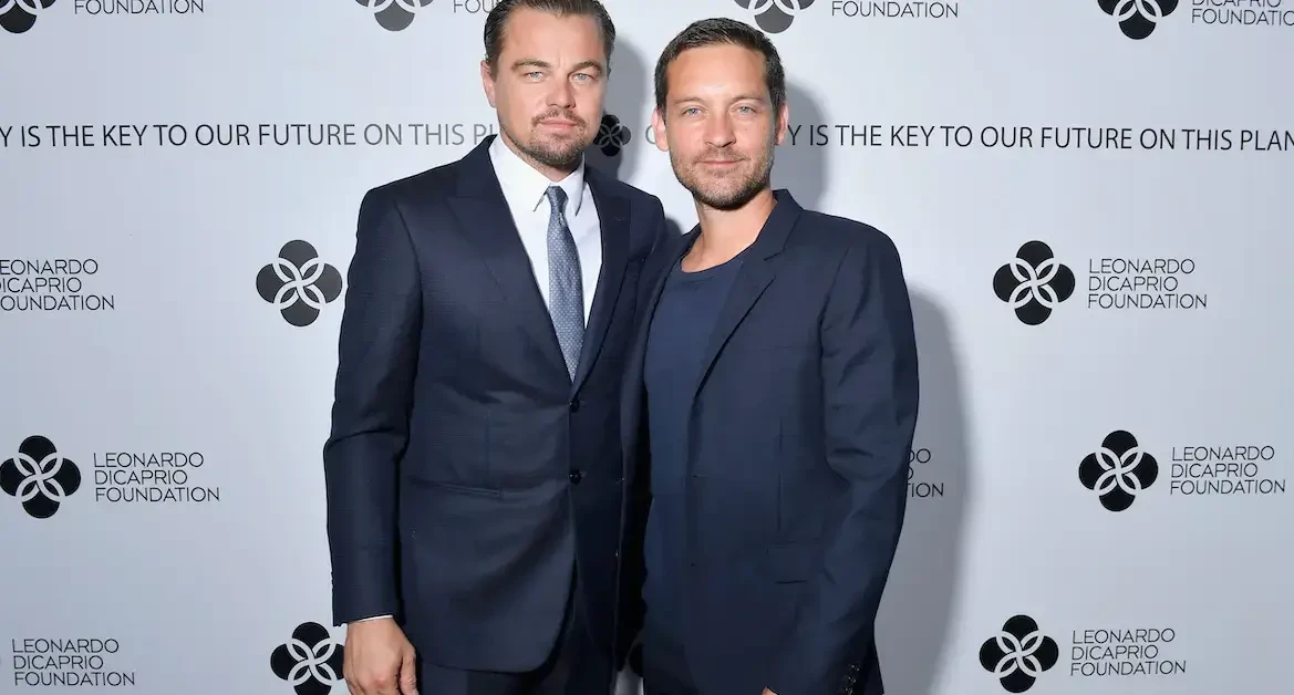 Leonardo DiCaprio and Tobey Maguire