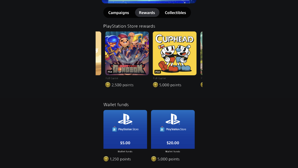 How to check your playstation stars progress on mobile, collectibles,  redeem rewards with points 