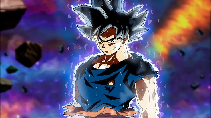 Son Goku inspired from anime/manga Dragon Ball originated by Akira Toriyama  💙🤍 Follow for more! @freiart_mjr Goku Super Saiyan B