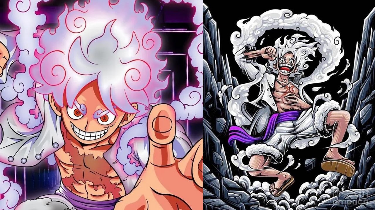 Luffy Transforms to Gear 5th God Mode 