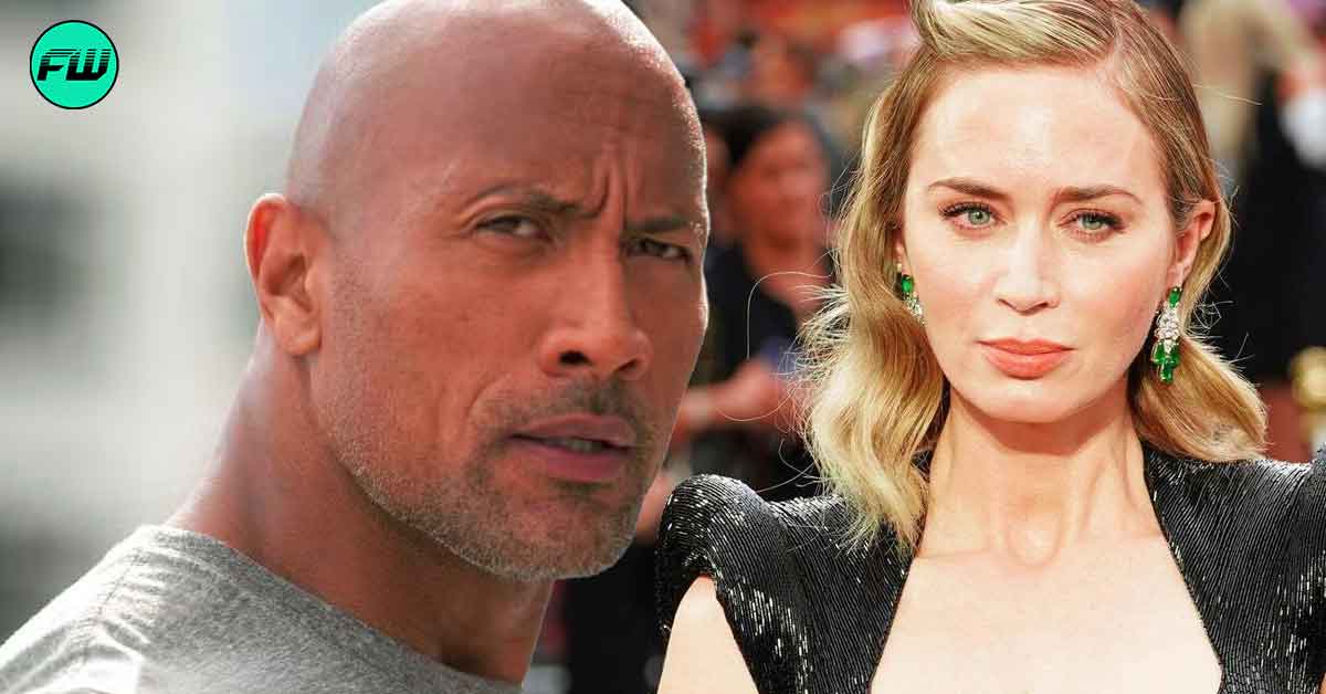 Dwayne Johnson Did Not Look Happy After Emily Blunt's Answer About Disney Movie That Lost $151 Million at Box Office