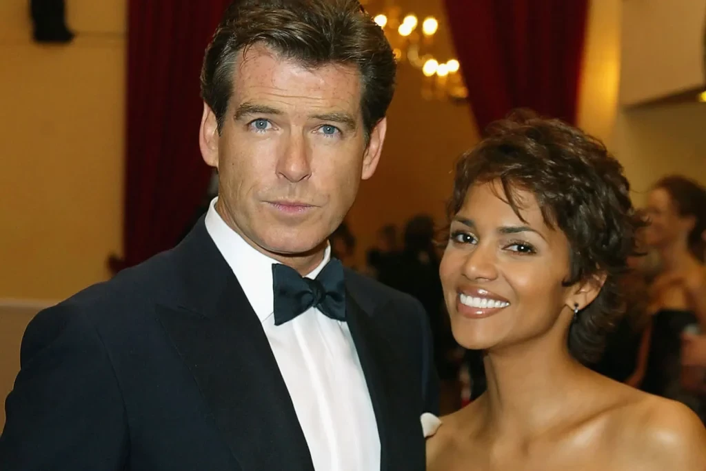 Pierce Brosnan and Halle Berry