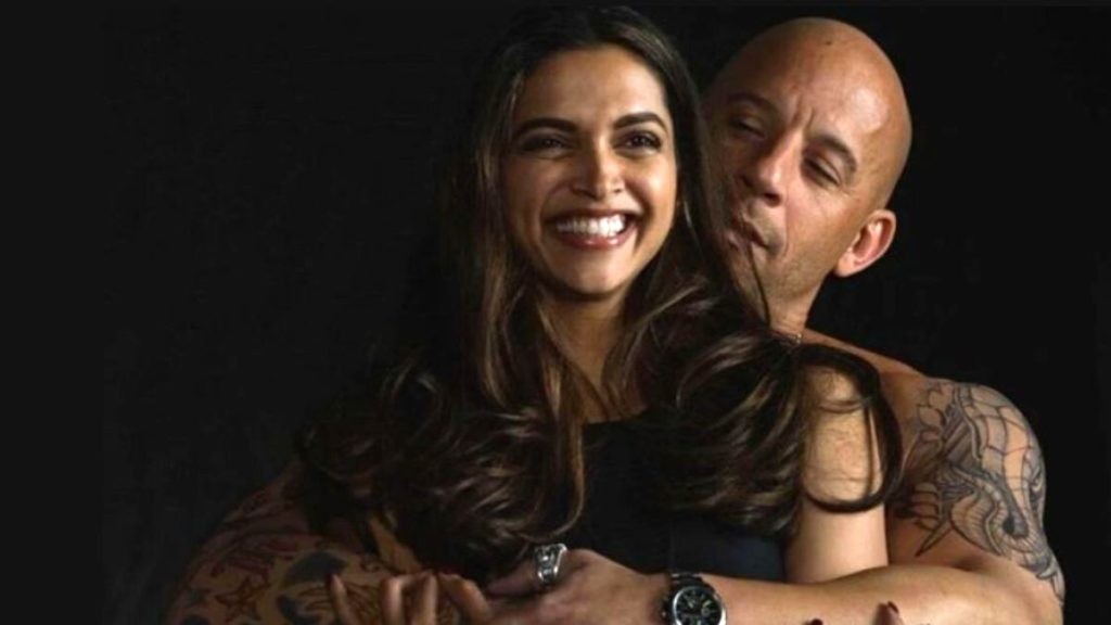 Vin Diesel and Deepika Padukone 