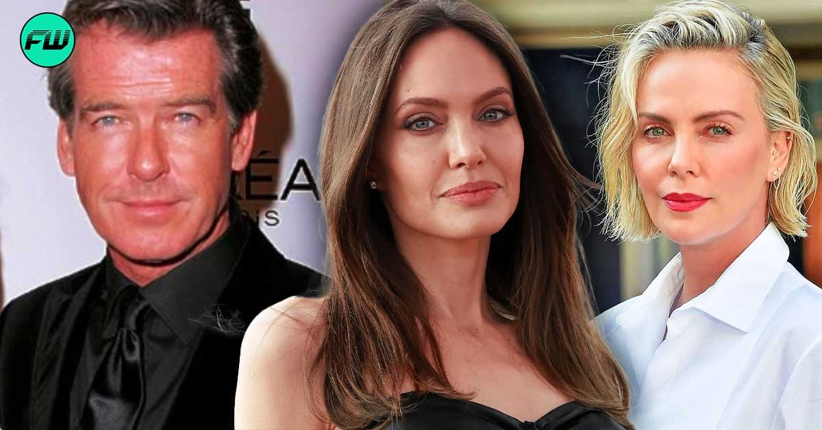 Angelina Jolie Failed to Impress Pierce Brosnan for His $124M Sequel Who Wanted Charlize Theron for a Specific Reason