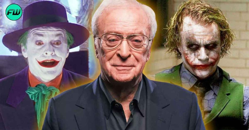 You Dont Try And Top Jack Michael Caine Was Dead Sure Dark Knight Co Star Heath Ledger Cant 