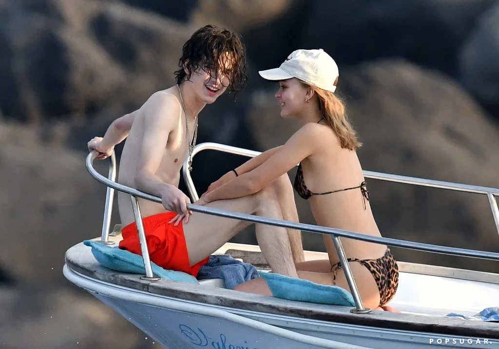 Timothee Chamalet and Lily Rose Depp