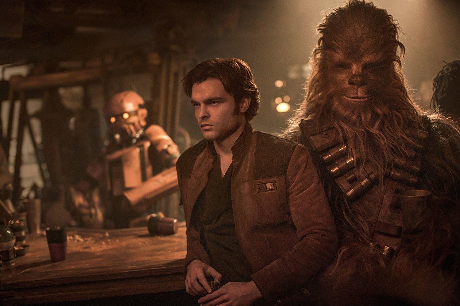A still from Solo: A Star Wars Story 