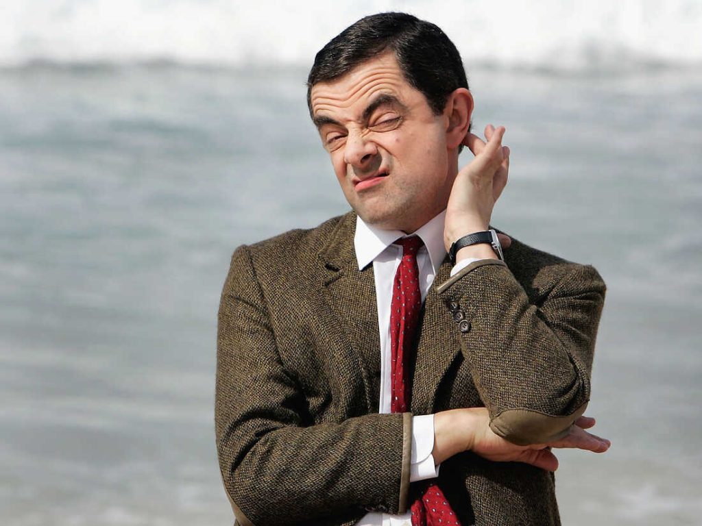 Rowan Atkinson as Mr. Bean