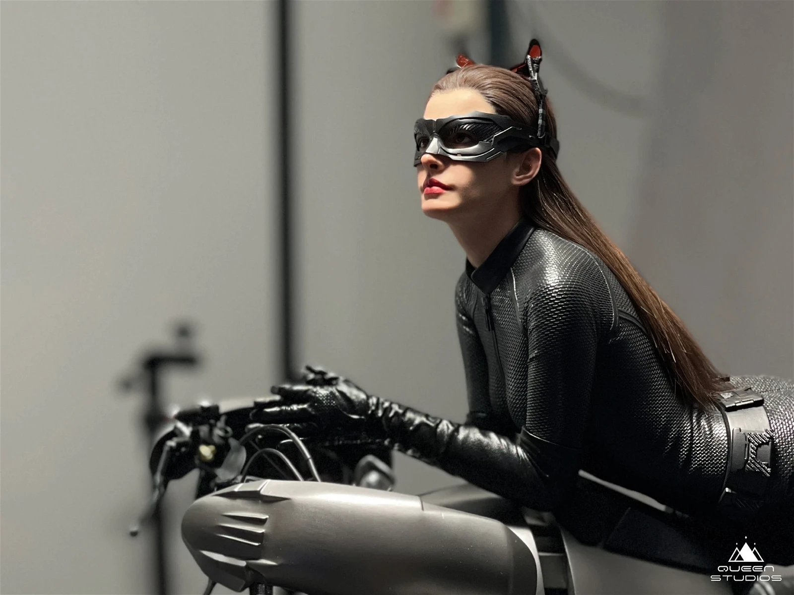 Hathaway as Catwoman