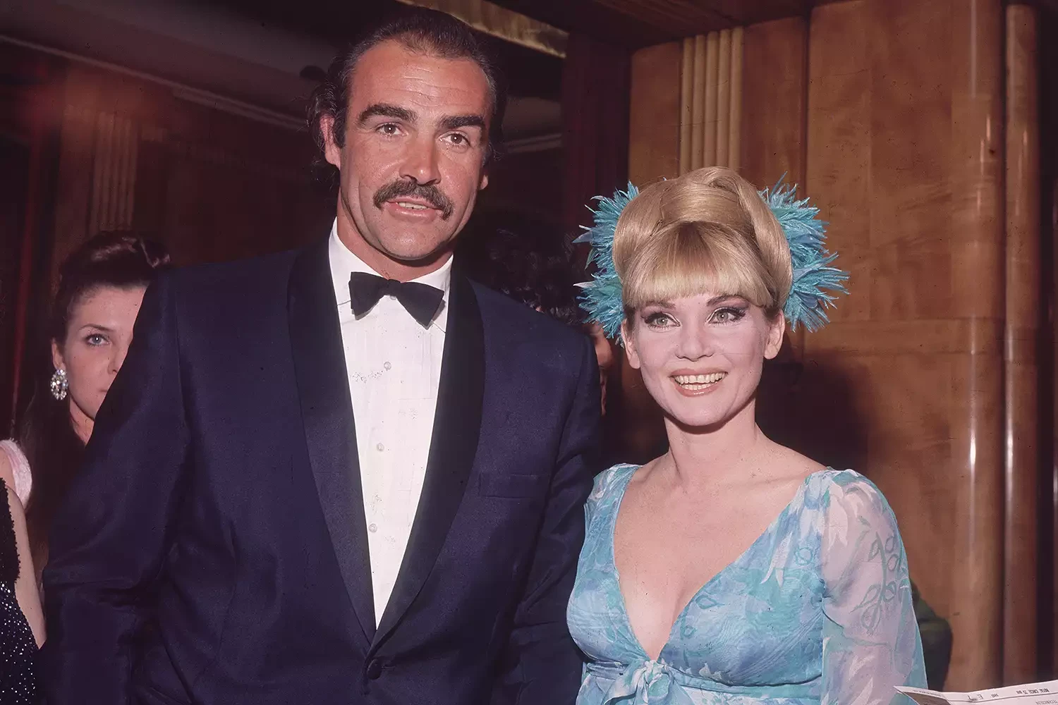 Sean Connery with his ex wife Diane Cilento