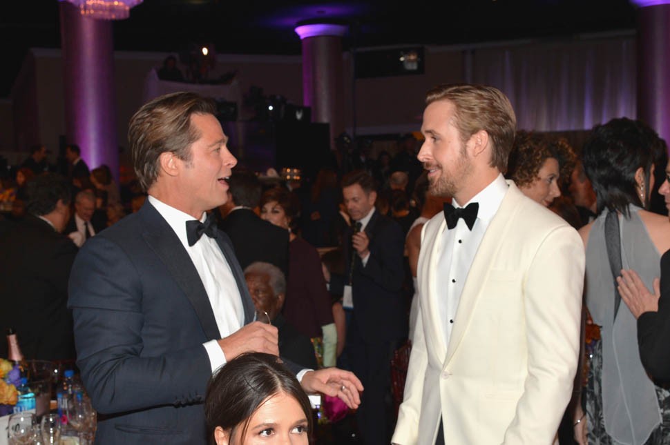 Brad Pitt and Ryan Gosling