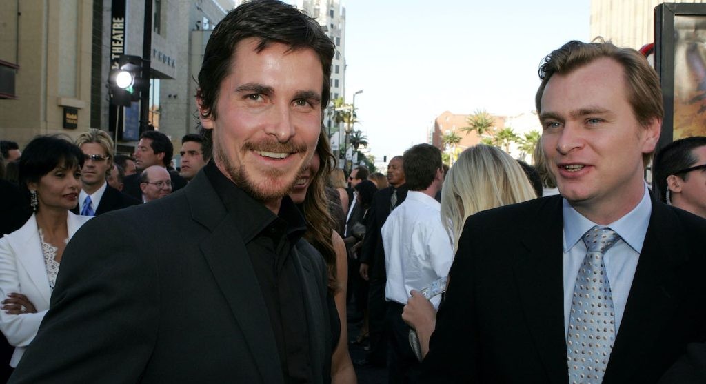 Christian Bale and Christopher Nolan