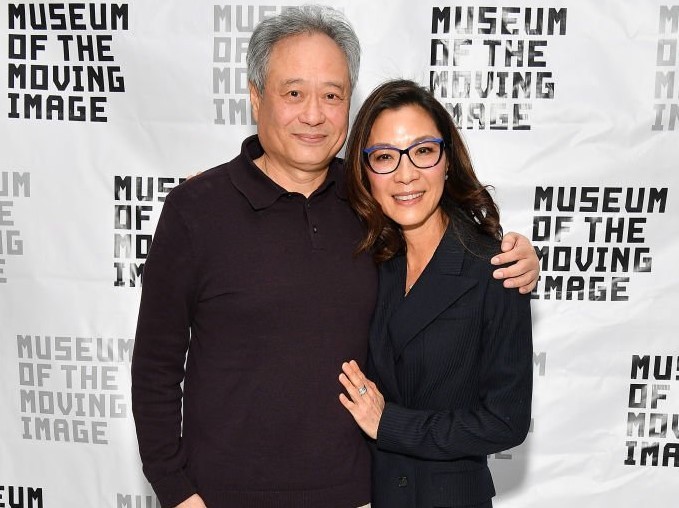 Michelle Yeoh with Ang Lee