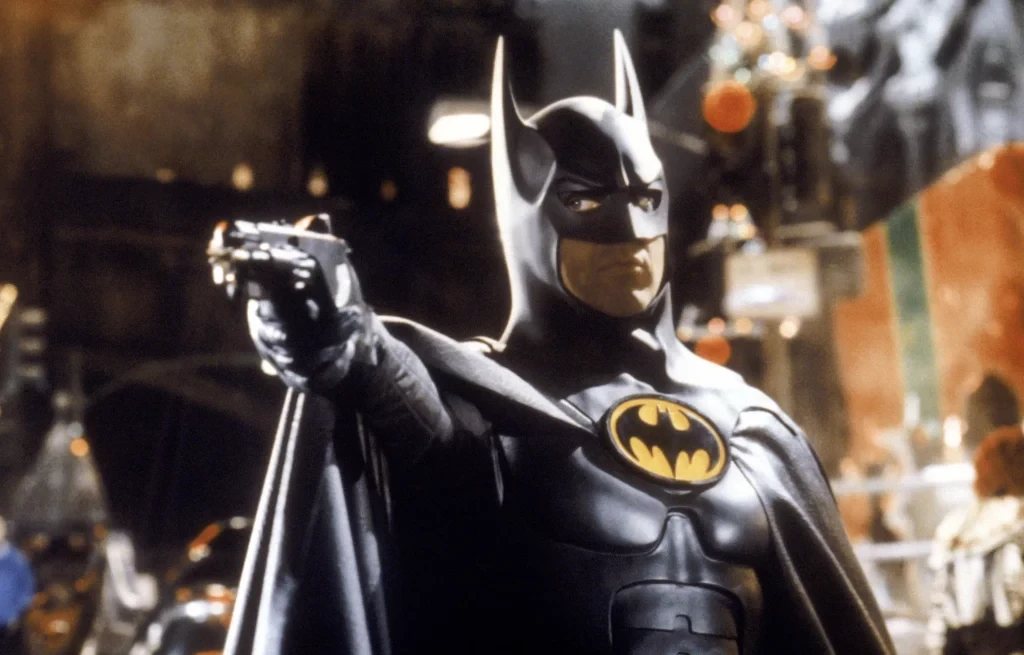 Michael Keaton in and as Tim Burton's Batman