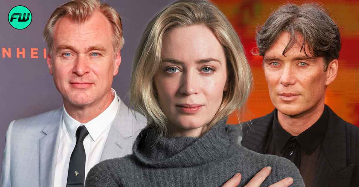 “Hit him. He’ll be fine”: Christopher Nolan Pushed Emily Blunt To Slap Cillian Murphy Despite Her Not Being On Board With It