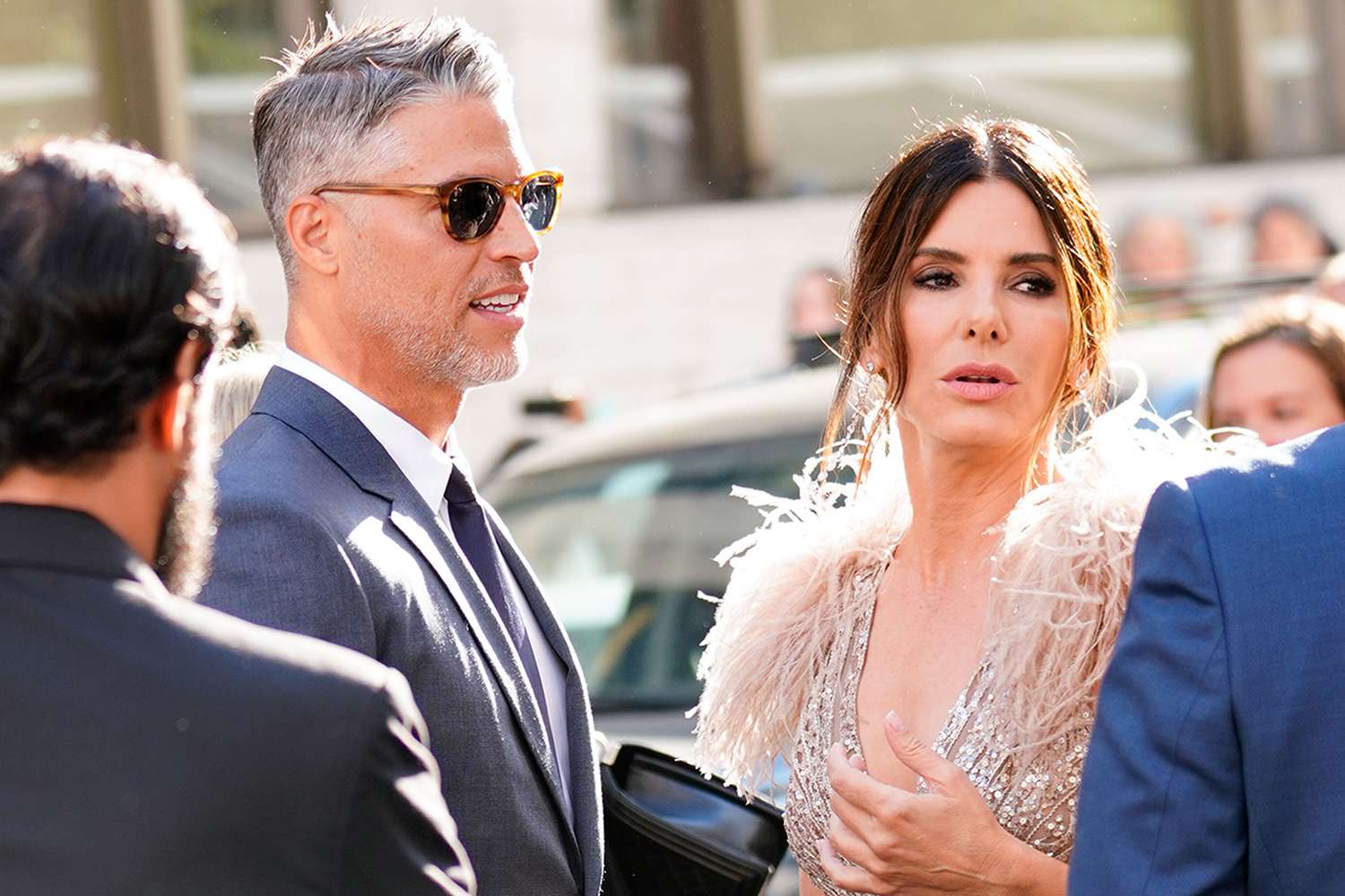 Sandra Bullock and Bryan Randall