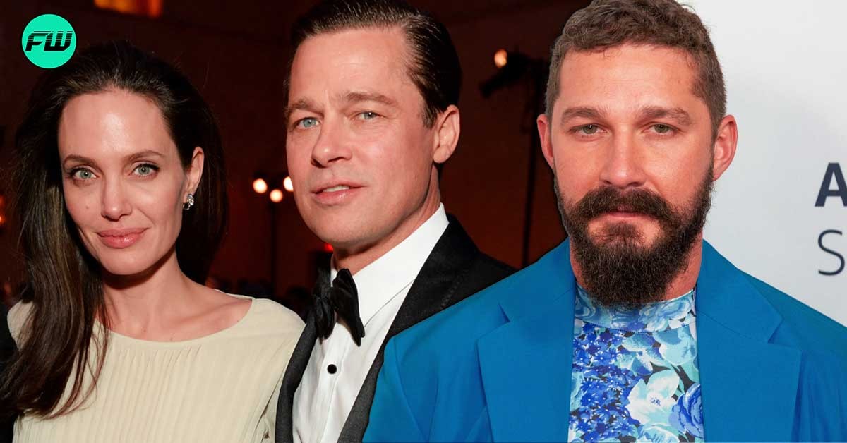 Shia LaBeouf Wanted to Kiss Angelina Jolie But Started Fantasizing About Her Ex-Husband Instead
