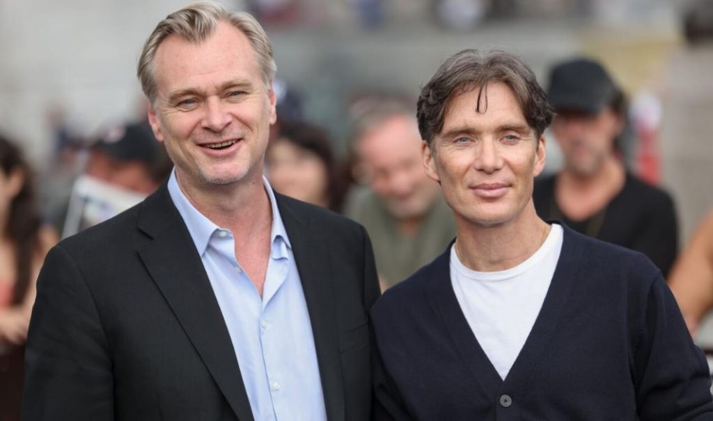 Cillian Murphy and Christopher Nolan