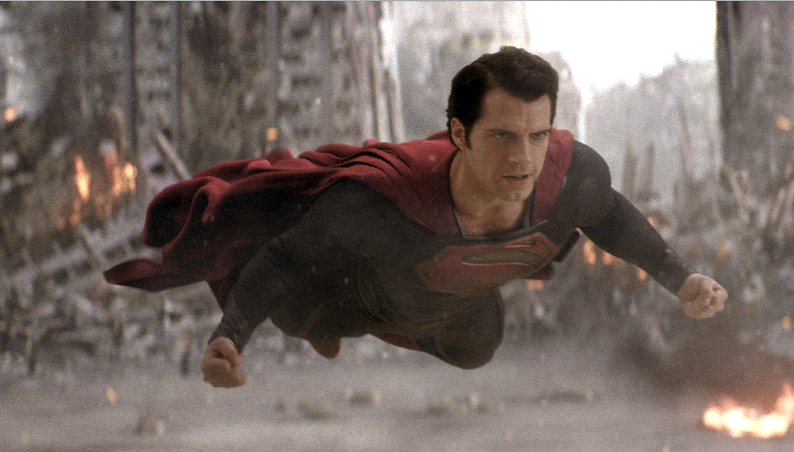 Henry Cavill as Superman.