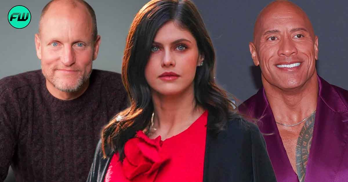 "Everyone in town wanted to meet with me": Having S*x With Woody Harrelson on Camera Got Alexandra Daddario $474M Dwayne Johnson Movie Role