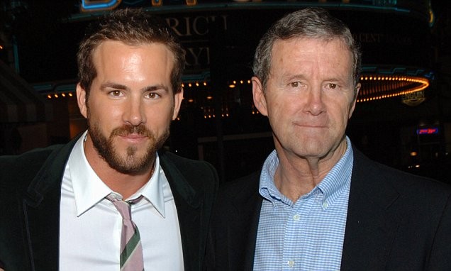 Ryan Reynolds with his Father